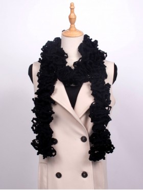 HAND-CRAFTED RUFFLE SCARF